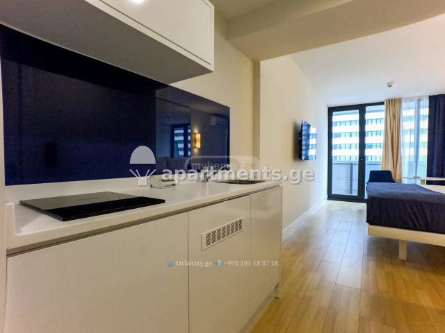 იყიდება 1 ოთახიანი ბინა ბათუმში, Orbi City Block C