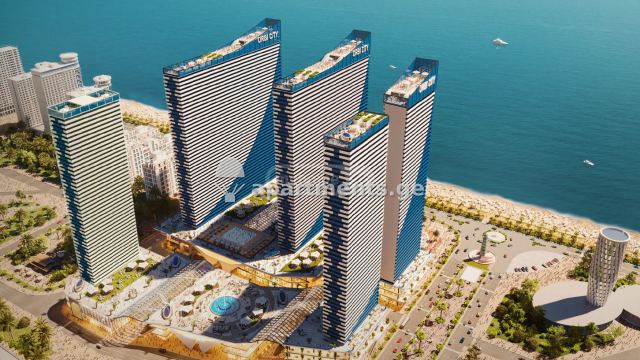 იყიდება 2 ოთახიანი ბინა ბათუმში, Orbi City Block C
