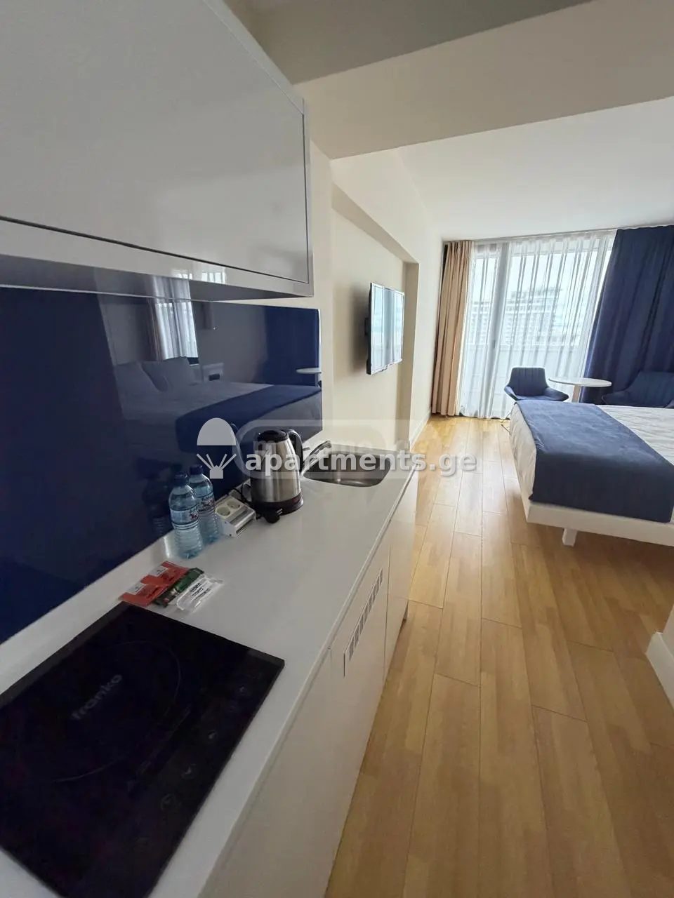 იყიდება 1 ოთახიანი ბინა ბათუმში, Orbi City Block C