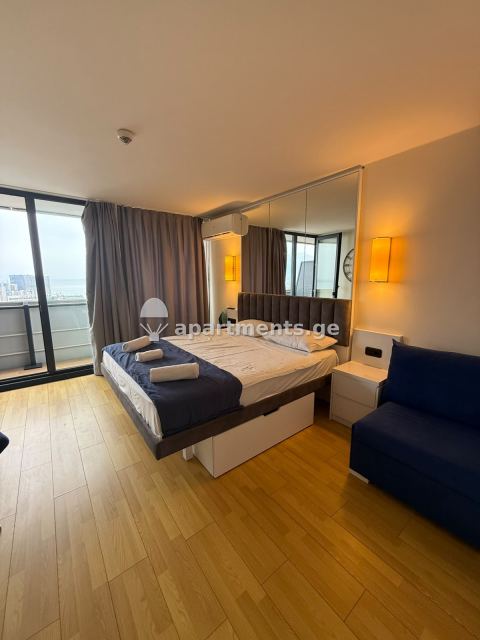 იყიდება 1 ოთახიანი ბინა ბათუმში, Orbi City Block C