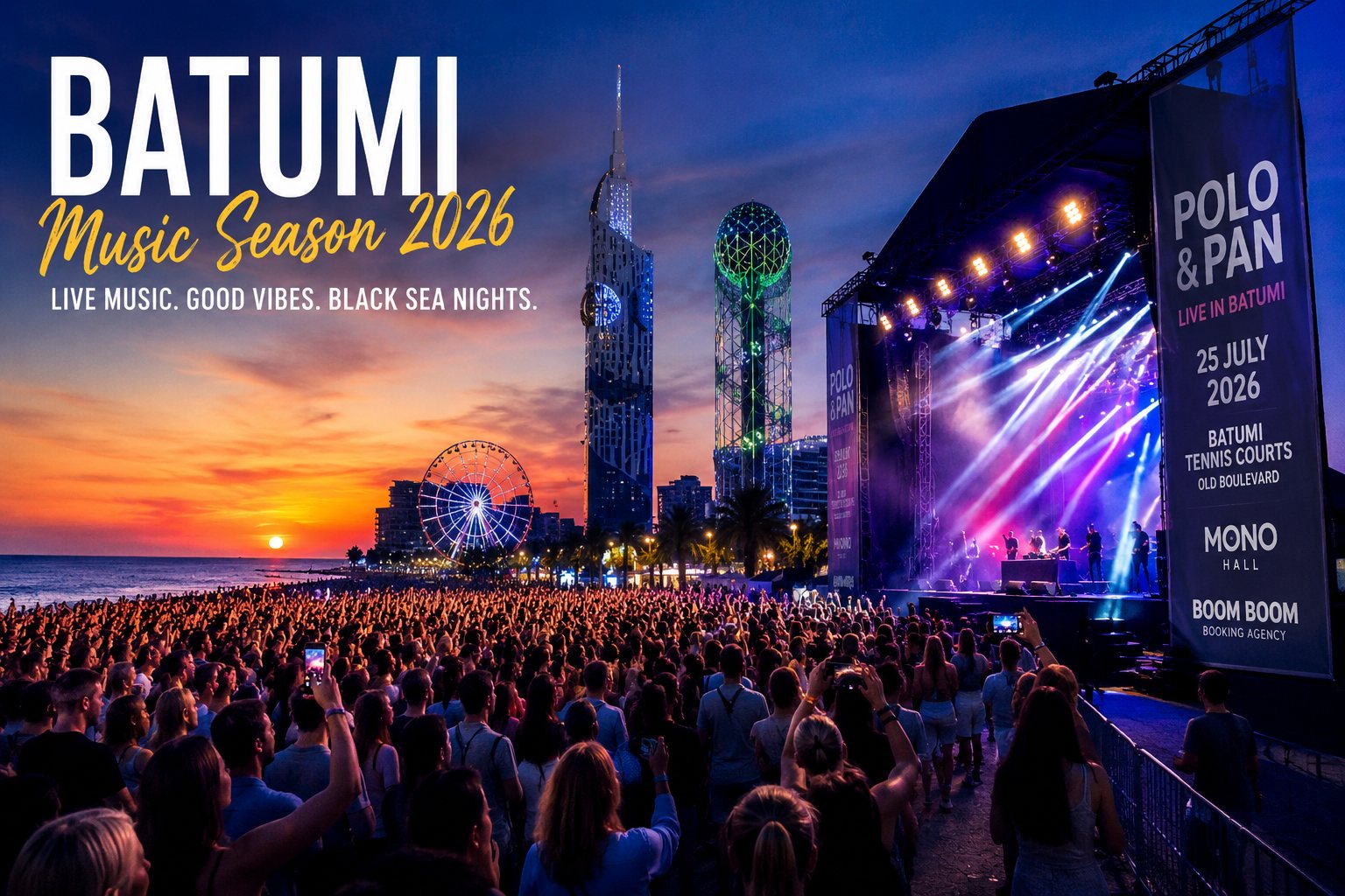 Batumi Prepares for an Exciting 2026 Music Season